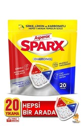 ASPEROX - Asperox Sparx Bulaşık Makinesi Deterjanı 20 Tablet