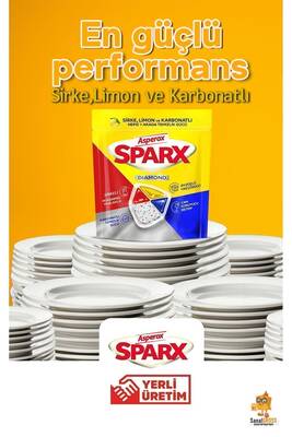 Asperox Sparx Bulaşık Makinesi Deterjanı 20 Tablet