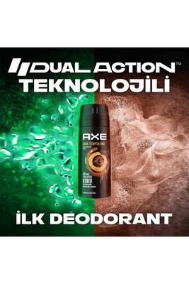Axe Dark Temptation Dark Chocolate Scent Erkek Sprey Deodorant 150 ML