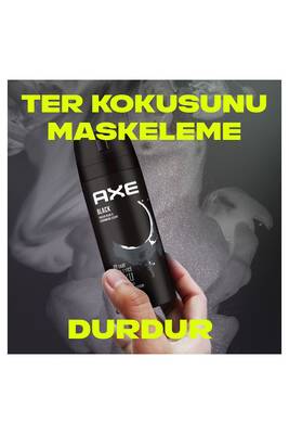 Axe Erkek Deodorant & Bodyspray Black 48 Saat Etkileyici Koku 150 Ml X3