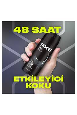 Axe Erkek Deodorant & Bodyspray Black 48 Saat Etkileyici Koku 150 Ml X3