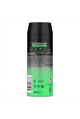 Axe Erkek Sprey Deodorant Jungle Fresh 48 Saat Etkileyici Koku 150 ml
