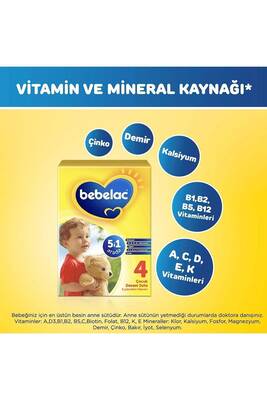 Bebelac 4 Çocuk Devam Sütü 1 Yaş+ 400 G