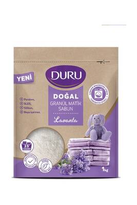 Duru Doğal Granül Matik Sabun Lavanta 25 Yıkama 1 KG