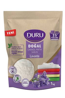 Duru Doğal Granül Matik Sabun Lavanta 25 Yıkama 1 KG