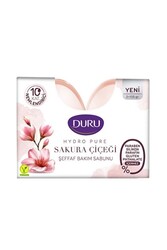 DURU - Duru Hydro Pure Sakura Çiçeği Şeffaf Bakım Sabunu 2 x 135 gr