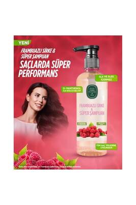 Eyüp Sabri Tuncer Frambuazlı Sirke & Şampuan 500 ML