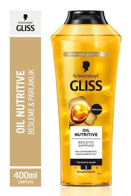 Gliss - Gliss Oil Nutritive Besleyici Şampuan 400 ML