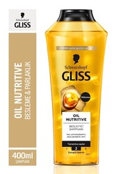 Gliss - Gliss Oil Nutritive Besleyici Şampuan 400 ML