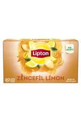 Lipton - Lipton Bardak Poşet Bitki Ve Meyve Çayı Zencefil Limon 20'Li