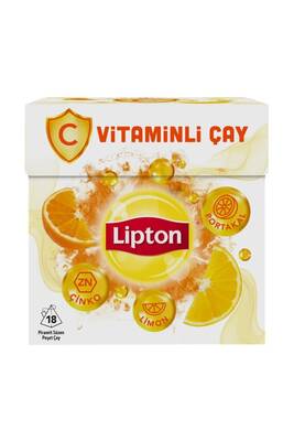 Lipton - Lipton C Vitaminli Çay 18 li 2 G 1 Paket