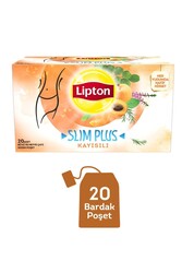 Lipton - Lipton Slim Plus Kayısılı Süzen Poşet Çay 20'li