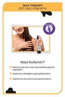 morfose Milk Therapy Fön Suyu 240ML 