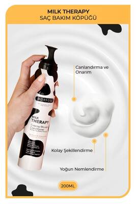 morfose Saç Köpüğü Milk Therapy 200 ml