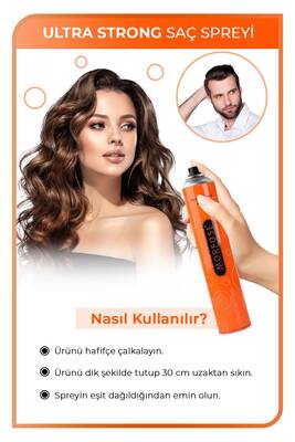 morfose Ultra Sert Saç Spreyı 400 Ml