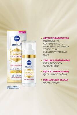 Nivea Leke Karşıtı Cilt Bakım Serumu 30ml-1adet