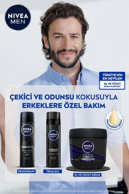 Nivea Men Deep Dimension Erkek Sprey Deodorant 150 ML