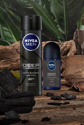 Nivea Men Deep Dimension Erkek Sprey Deodorant 150 ML