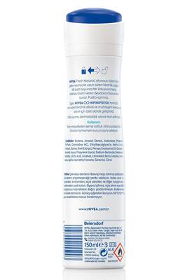 Nivea Fresh Natural Kadın Sprey Deodorant 150 ML