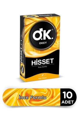 Okey Hisset Prezervatif 10'lu