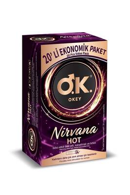 Okey Nirvana Hot 20'li Ekonomik Prezervatif