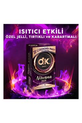 Okey Nirvana Hot 20'li Ekonomik Prezervatif