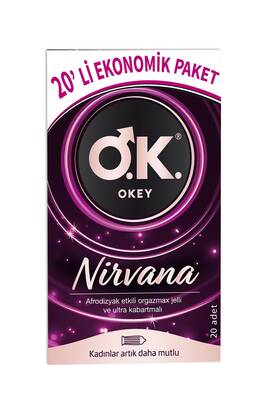 Okey Nirvana Prezervatif 20'li