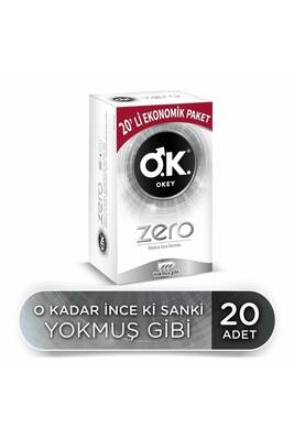 OKEY - Okey Zero Prezervatif 20'li