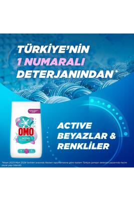 Omo Active Beyazlar & Renkliler Toz Deterjanı 9 KG