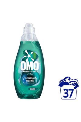 OMO - Omo Express Fresh Kötü Koku Karşıtı Beyaz ve Renkliler Sıvı Çamaşır Deterjanı 1480 ML