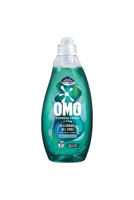 Omo Express Fresh Kötü Koku Karşıtı Beyaz ve Renkliler Sıvı Çamaşır Deterjanı 1480 ML