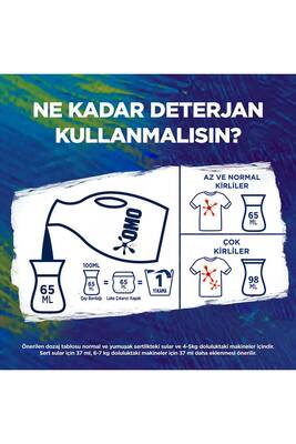 Omo Sıvı Deterjan Active Beyazlar Ve Renkliler 26 Yıkama 1690 ML