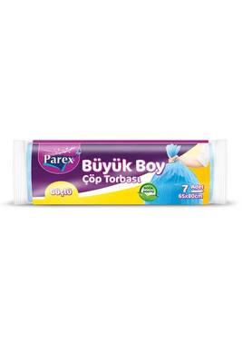 Parex - Parex Güçlü Büyük Boy Çöp Torbası Mavi 65 x 80 CM
