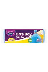 Parex - Parex Güçlü Çöp Poşeti Orta Boy 55 x 60 cm