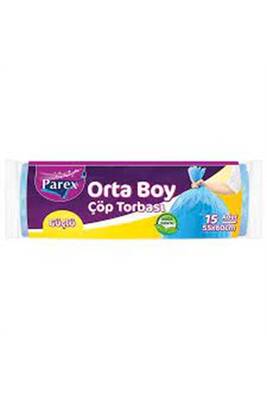 Parex Güçlü Çöp Poşeti Orta Boy 55 x 60 cm