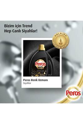 Peros Siyahlar için Sıvı Çamaşır Deterjanı 3 L