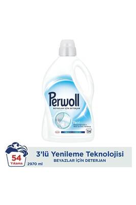 Perwoll Geliştirilmiş Beyaz Sıvı Çamaşır Detarjanı 2970 ML