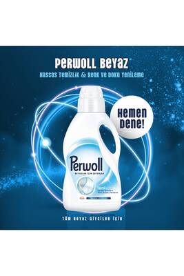 Perwoll Geliştirilmiş Beyaz Sıvı Çamaşır Detarjanı 2970 ML