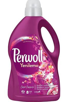 Perwoll - Perwoll Hassas Sıvı Çamaşır Deterjanı Çiçek Cazibesi Yenileme 2750 ML