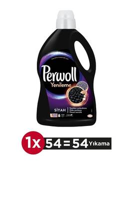 Perwoll Geliştirilmiş Siyah Sıvı Çamaşır Deterjanı 2970 ml