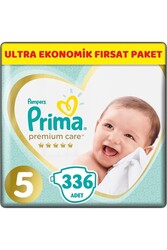Prima - Prima Premium Care Bebek bezi Beden:5 (11-16Kg) Junior 336 Adet