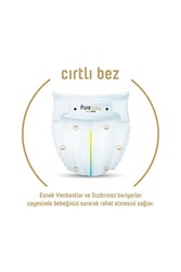 Pure Baby Organik Pamuklu Cırtlı Bez 2'li Paket 2 Numara Mini 136 Adet - Thumbnail