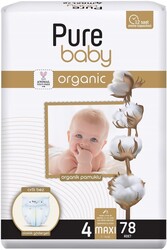 Pure Baby - Pure Baby Pamuk Jumbo Maxı No: 4 78 Adet