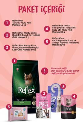 Reflex Plus Yavru Kedi Başlangıç Paketi