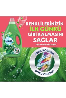 Rinso Aloe Vera Renkliler Sıvı Çamaşır Deterjanı 50 Yıkama 3 L