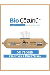 Sleepy - Sleepy Bio Çözünür Deniz Tuzu ve Deniz Yosunu Yüzey Havlusu 50'li