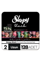 Sleepy Black Premium Plus Günlük Ped Uzun 128 Adet - Thumbnail