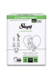 SLEEPY - Sleepy Natural 4 Numara Bebek Bezi Maxi 82'li