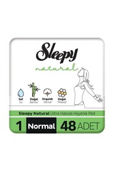 Sleepy - Sleepy Natural Ultra Hassas Hijyenik Ped Normal 48 Adet Ped