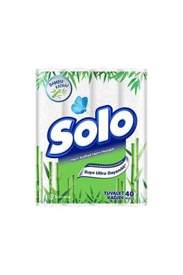 Solo Bambu Katkılı Tuvalet Kağıdı 40'lı